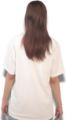 Picture of Gothic Rose Stylish White Graphic T-Shirt women