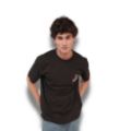 Picture of Your Highness Stylish Black Graphic T-Shirt Men