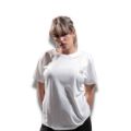 Picture of Gothic Rose Stylish White Graphic T-Shirt women