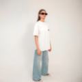 Picture of Your Highness Stylish White Graphic T-Shirt Women