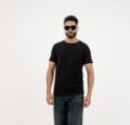 Dynasty Black T-Shirt for Men – Front View
