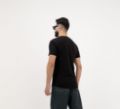 Dynasty Black T-Shirt for Men – Back View Left